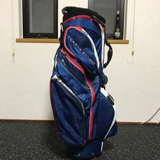 TOMMY HILFIGERとOGIOのコラボキャディバッグの画像
