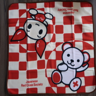 【未使用品】ブランケット　けんけつちゃん×CroKuma　その1