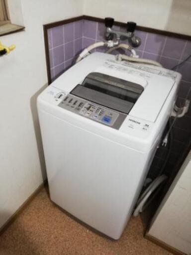 日立　洗濯機6kg日立　白い約束全自動洗濯機NW-6JY