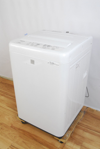 2453 Panasonic パナソニック NA-F50BE5 全自動洗濯機 2018年製 5.0ｋｇ ビックウェーブ洗浄 EDIONオリジナルモデル 給水ホース 排水ホース付 愛知県岡崎市 直接引取可 エビス