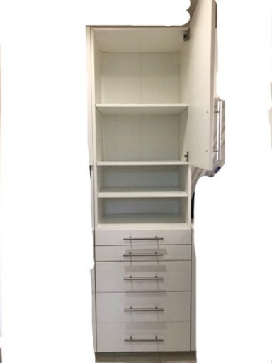IKEA METOD/右開き：メトード収納キャビネット