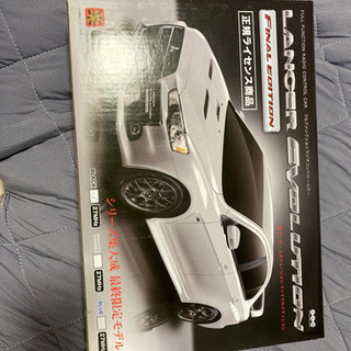 ランエボ ラジコン 未使用