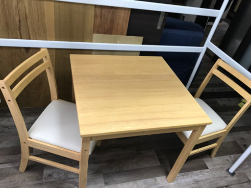 (お引渡し先決定）70cm×70cm ダイニングキッチン3点セット