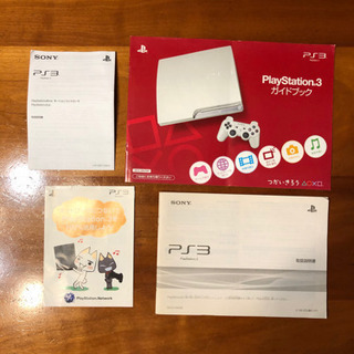 PS3ゲームソフト6点・PS3本体付き・付属品一式の画像