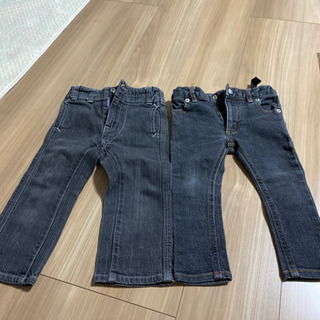 キッズ　デニムズボンセット