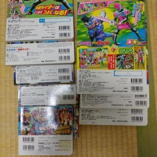 絵本８冊仮面ライダーと戦隊(おまけ２冊)の画像