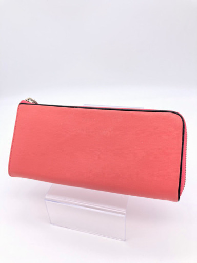 FURLA　フルラ　Ｌ字ファスナー　長財布　ピンク