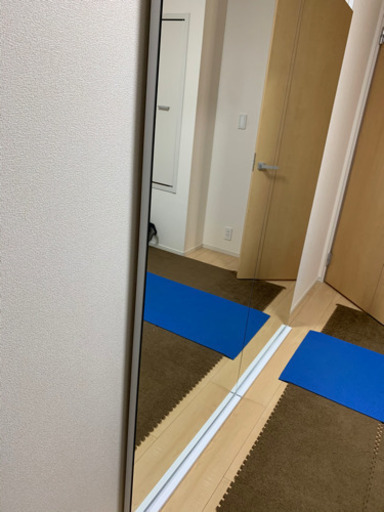 突っ張り棒鏡