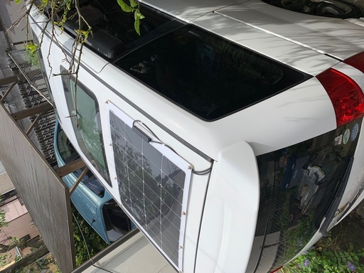 新品未使用 ソーラーパネル suaoki 100W フレキシブル 軽量 太陽光発電 単結晶 車中泊/災害/停電