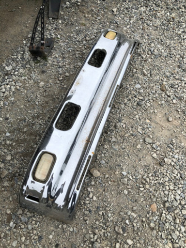 2トン標準メッキ前出しバンパー