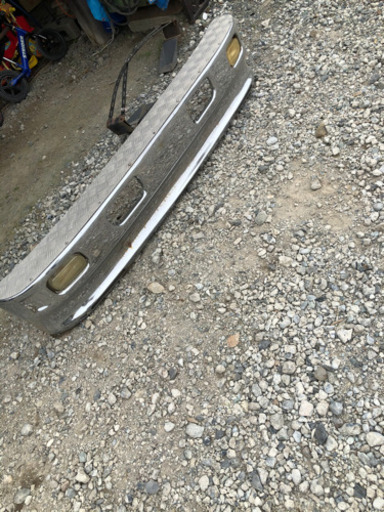 2トン標準メッキ前出しバンパー