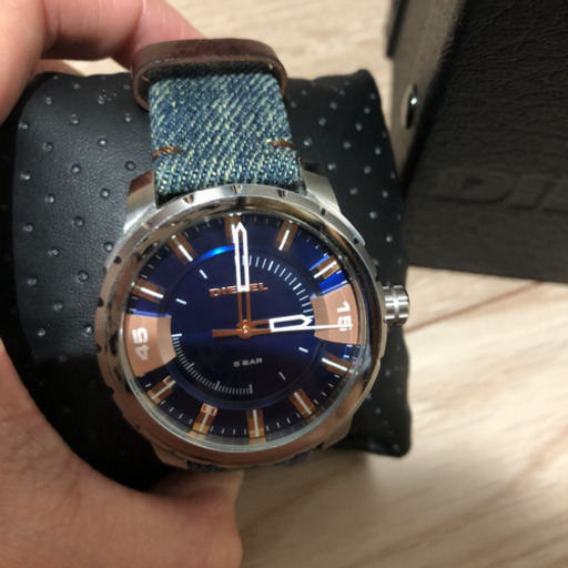 美品▼DIESEL✭腕時計 アナログ デニム