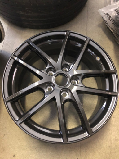 17インチ新品未使用ブラックホイール！