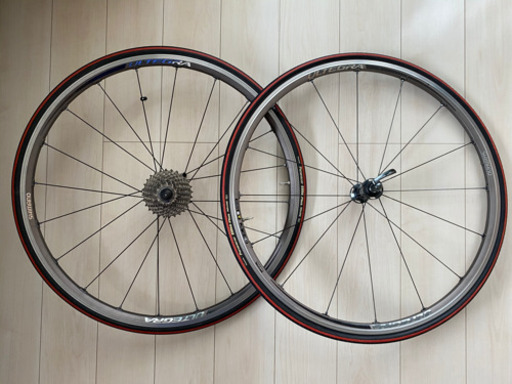 シマノ SHIMANO アルテグラ ULTEGRA WH-6800 クリンチャー チューブレス ホイールセット シマノ 11S