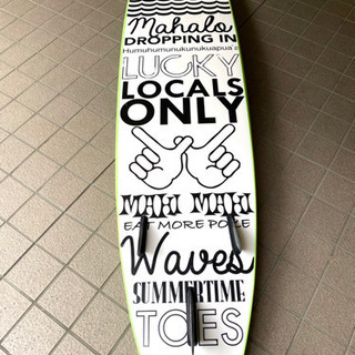 ✳︎美品✳︎Wha'eva Good Vibes 8'0" 7フィート ソフトボード🌊ハワイ発🌊ワエバ サーフボードの画像