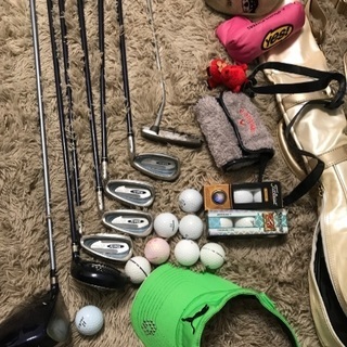女性用ゴルフセットー初心者向けの画像