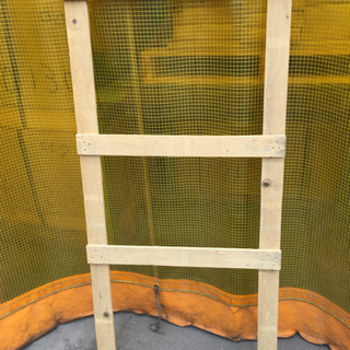 木材天板  パレットの端材の画像