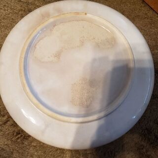 中古⬛アンティークな陶器寿司皿直径約30センチの画像