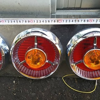 新品未使用【希少】丸型 3連 ヤンキー トラック テール ランプ...