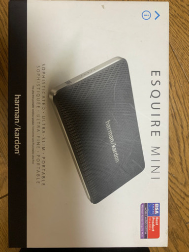 ハーマンカードン ウルトラスリム\u0026ポータブル プレミアムBluetoothスピーカー Harman Kardon Esquire Min