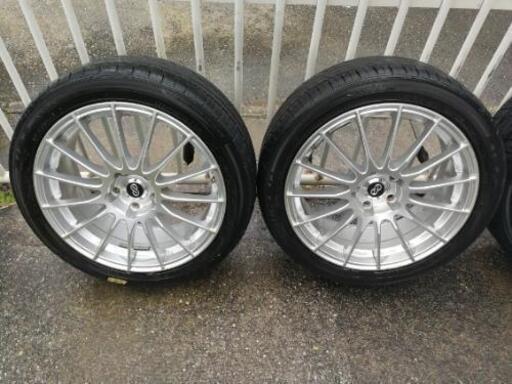 美品!ホイール4本セットエンケイENKEI RS05 18インチ8J +48 PCD