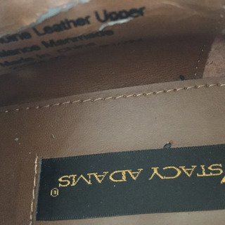 【取引中】メンズ　革靴　ステイシーアダムス　27cmの画像