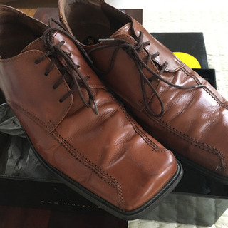 【取引中】メンズ　革靴　ステイシーアダムス　27cm