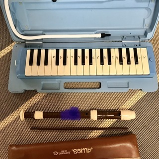小学校用　リコーダー&鍵盤ハーモニカ（ピアニカ）　中古品