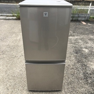 2014年製 SHARP 137L 冷蔵庫 SJ-PD14Y【配...
