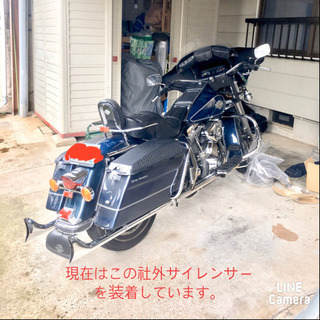 現車確認希望のため29(月)までお取引き停止中です☆ 1985 EVO 5速 FLHT 機関良好 動画あります^_^の画像