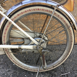 レトロ   自転車の画像