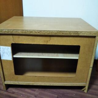 木製テレビ台の画像