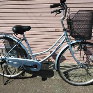 札幌市内配達無料！中古ママチャリ26インチ！シルバー。