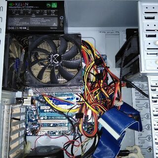 PC 部品取り AMD 4コア メモリ16G 電源 Window...