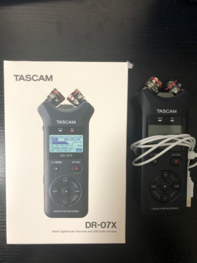 TASCAM DR-07x マイク兼レコーダー