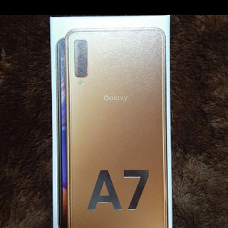 Galaxy A7 ゴールド 送料込み