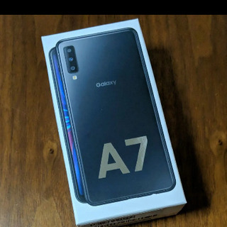 Galaxy A7 ブラック 送料込み