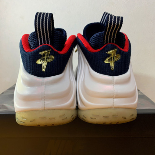 スニーカー NIKE AIR FOAMPOSITE ONE PREMIUM OLYMPIC 27.5cm
