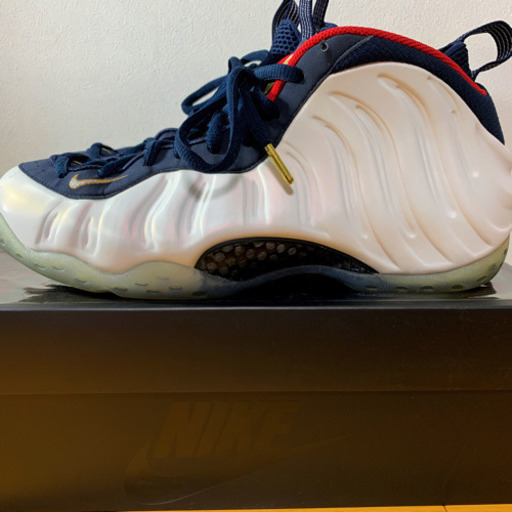 スニーカー NIKE AIR FOAMPOSITE ONE PREMIUM OLYMPIC 27.5cm