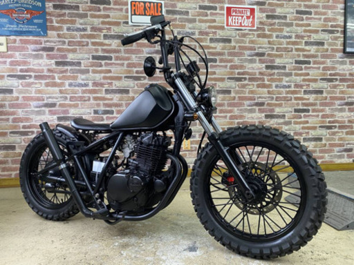 【極上超絶カスタム!ワンオフリジット】スズキ ボルティ250  クラシックビンテージボバーチョッパー【動画有】 検)250TR GBクラブマン FTR TW