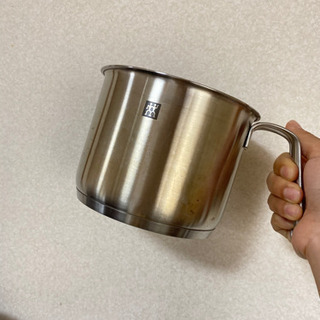ヘンケルス　ステンレススチール　ミルクパン