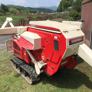 熊本発 ヤンマー ハーベスタPKG7 九州一円実費配送OK！