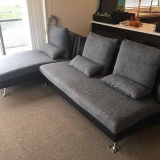 大型　4人用　高級　ラグジュアリー　ソファー　引き取りの画像