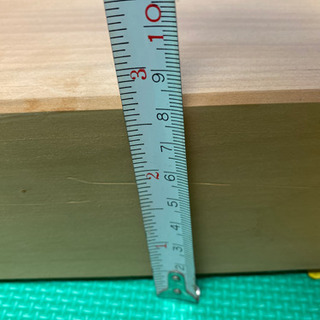【未使用保管品】大きめ　まな板　厚さ7.5cm 無垢材の画像