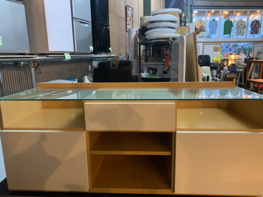 ★ テレビボード 目立つ傷なし ガラス天板★