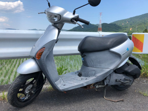 【売約済】実働 バリ溝 BT新品 スズキ CA41A レッツ4 4スト インジェクションバイク 原付 スクーター ②