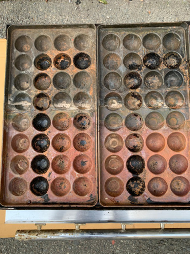 処分特価！引取限定！たこ焼き器 都市ガス