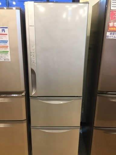 【安心6ヶ月保証付】HITACHI 3ﾄﾞｱ冷蔵庫 K-320EV 2014年製【ﾄﾚﾌｧｸ桶川店】