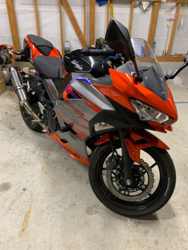 本日22時まで！　2018 ninja400 ワンオーナー　車検来年4月迄　走行6085km