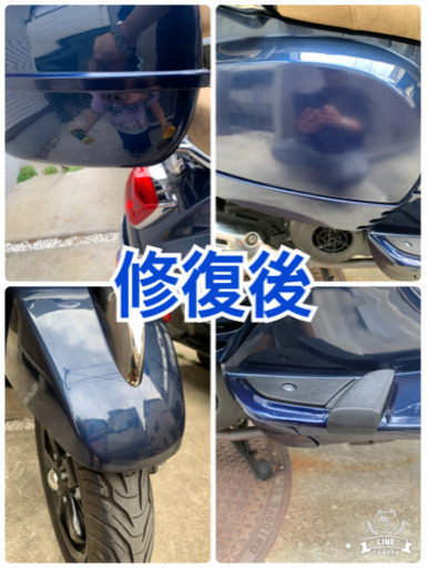【低走行・高年式】2018年式　ベスパLX 125cc i-getエンジン　※転倒歴有
